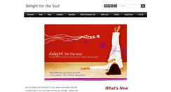 Desktop Screenshot of delightforthesoul.com